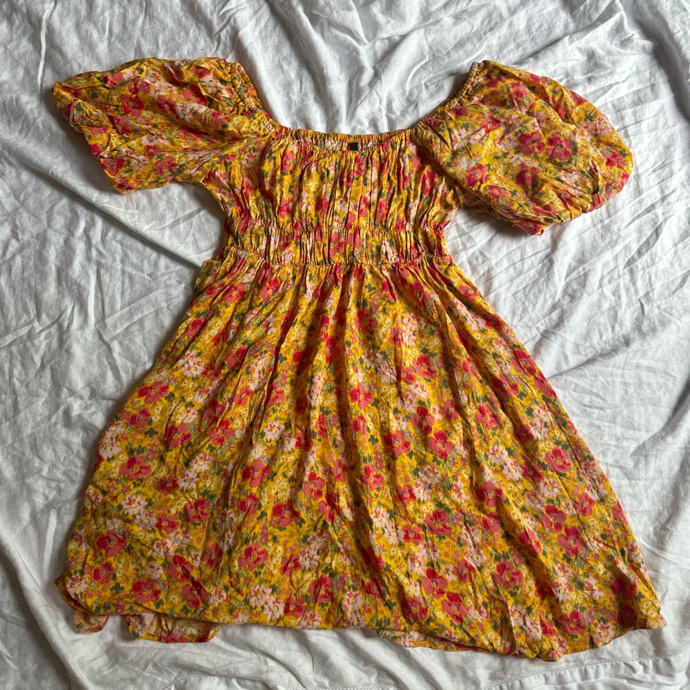 Nevena Rae floral mini dress